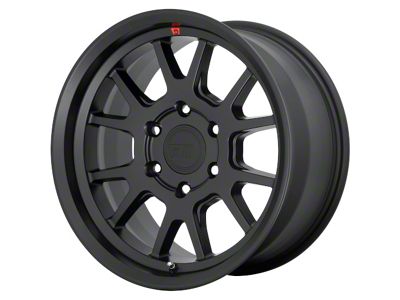 Motegi MT6 Satin Black 6-Lug Wheel; 17x8.5; 18mm Offset (21-24 Bronco, Excluding Raptor)