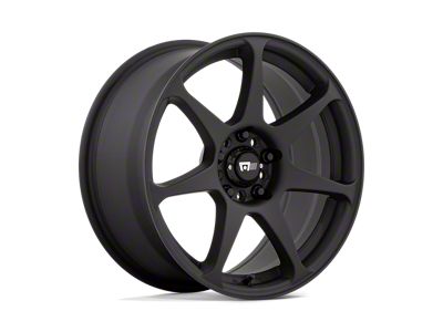 Motegi Battle Matte Black 5-Lug Wheel; 17x8; 30mm Offset (21-24 Bronco Sport)