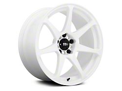 Motegi Battle White 5-Lug Wheel; 17x8; 30mm Offset (21-24 Bronco Sport)