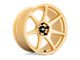 Motegi Battle Gold Wheel; 17x8 (14-23 Jeep Cherokee KL)