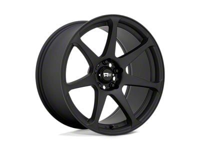 Motegi Battle Matte Black Wheel; 17x8; 43mm Offset (84-01 Jeep Cherokee XJ)