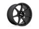 Motegi Battle Matte Black Wheel; 18x8; 43mm Offset (84-01 Jeep Cherokee XJ)