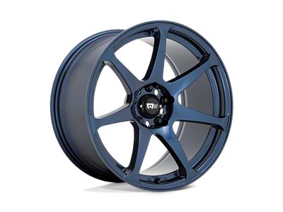 Motegi Battle Midnight Blue Wheel; 17x8; 43mm Offset (84-01 Jeep Cherokee XJ)