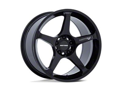 Motegi Battle V Blackbird Metallic Wheel; 18x9.5; 38mm Offset (84-01 Jeep Cherokee XJ)