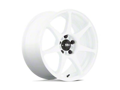 Motegi Battle White Wheel; 17x9.5; 30mm Offset (84-01 Jeep Cherokee XJ)