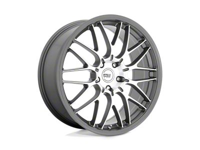 Motegi CM10 Machined Gunmetal Wheel; 18x8.5; 35mm Offset (84-01 Jeep Cherokee XJ)