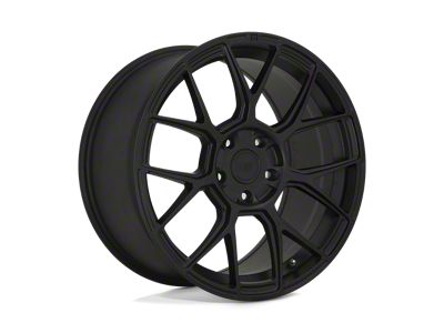 Motegi CM7 Satin Black Wheel; 18x8.5; 42mm Offset (84-01 Jeep Cherokee XJ)