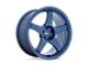 Motegi CS5 Satin Metallic Blue Wheel; 18x8.5; 25mm Offset (84-01 Jeep Cherokee XJ)