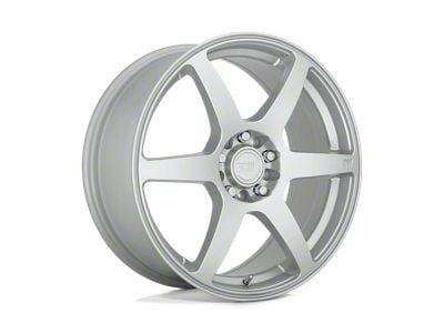 Motegi CS6 Hyper Silver Wheel; 16x7; 40mm Offset (84-01 Jeep Cherokee XJ)