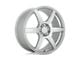 Motegi CS6 Hyper Silver Wheel; 16x7; 40mm Offset (84-01 Jeep Cherokee XJ)