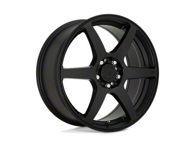 Motegi CS6 Satin Black Wheel; 16x7; 40mm Offset (84-01 Jeep Cherokee XJ)