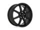 Motegi CS8 Satin Black Wheel; 18x8; 35mm Offset (84-01 Jeep Cherokee XJ)