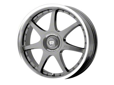 Motegi FF7 Gunmetal Wheel; 16x7; 42mm Offset (84-01 Jeep Cherokee XJ)