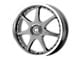 Motegi FF7 Gunmetal Wheel; 16x7; 42mm Offset (84-01 Jeep Cherokee XJ)