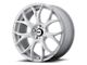 Motegi MR126 Matte White with Milled Accents Wheel; 17x8; 45mm Offset (84-01 Jeep Cherokee XJ)