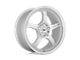 Motegi MR131 Silver Wheel; 17x8; 40mm Offset (84-01 Jeep Cherokee XJ)