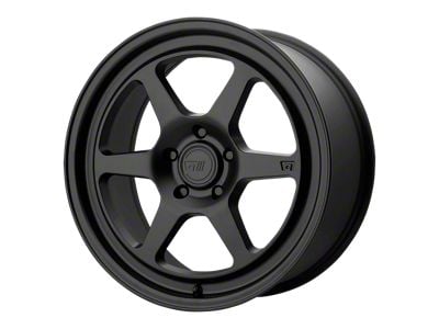 Motegi MR136 Satin Black Wheel; 17x8.5; 35mm Offset (84-01 Jeep Cherokee XJ)