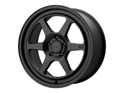 Motegi MR136 Satin Black Wheel; 17x8.5; 45mm Offset (84-01 Jeep Cherokee XJ)