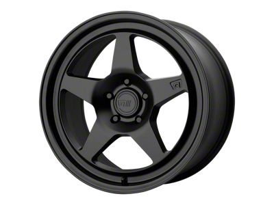 Motegi MR137 Satin Black Wheel; 17x8.5; 35mm Offset (84-01 Jeep Cherokee XJ)