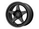 Motegi MR137 Satin Black Wheel; 17x9.5; 35mm Offset (84-01 Jeep Cherokee XJ)