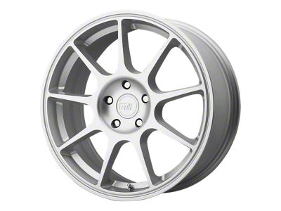 Motegi MR138 Hyper Silver Wheel; 17x7; 38mm Offset (84-01 Jeep Cherokee XJ)