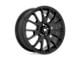 Motegi MS7 Matte Black Wheel; 17x8; 32mm Offset (84-01 Jeep Cherokee XJ)