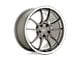 Motegi SS5 Gunmetal with Machined Lip Wheel; 17x8; 45mm Offset (84-01 Jeep Cherokee XJ)