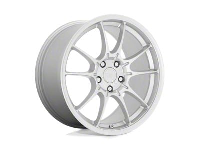 Motegi SS5 Hyper Silver Wheel; 18x9.5; 40mm Offset (84-01 Jeep Cherokee XJ)