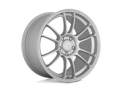 Motegi SS6 Hyper Silver Wheel; 17x8.5; 35mm Offset (84-01 Jeep Cherokee XJ)