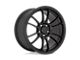 Motegi SS6 Satin Black Wheel; 17x8.5; 35mm Offset (84-01 Jeep Cherokee XJ)