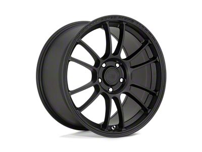 Motegi SS6 Satin Black Wheel; 18x9.5; 45mm Offset (84-01 Jeep Cherokee XJ)