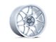 Motegi Tsubaki Hyper Silver with Machined Lip Wheel; 18x9.5; 40mm Offset (84-01 Jeep Cherokee XJ)