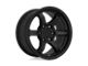 Motegi Trailite Satin Black Wheel; 17x8.5; 18mm Offset (20-24 Jeep Gladiator JT)