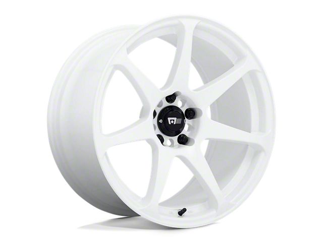 Motegi Battle White Wheel; 18x8 (93-98 Jeep Grand Cherokee ZJ)