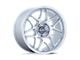 Motegi Tsubaki Hyper Silver with Machined Lip Wheel; 18x9.5; 15mm Offset (93-98 Jeep Grand Cherokee ZJ)