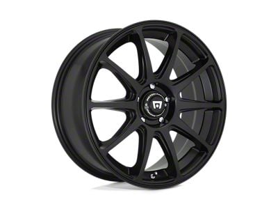 Motegi CS10 Satin Black Wheel; 17x8 (97-06 Jeep Wrangler TJ)