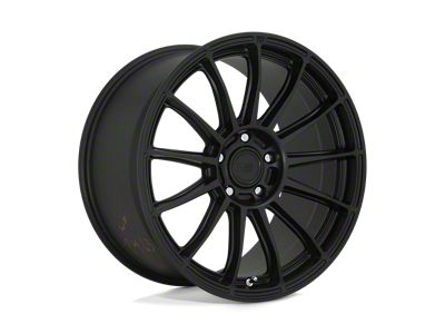 Motegi CS13 Satin Black Wheel; 17x8 (97-06 Jeep Wrangler TJ)