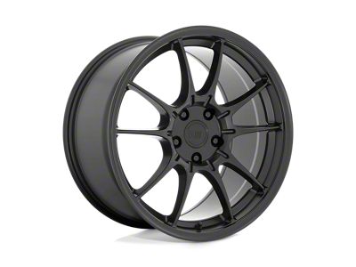 Motegi SS5 Satin Black Wheel; 17x8 (97-06 Jeep Wrangler TJ)