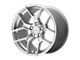 Motegi TM5 Hyper Silver Wheel; 17x8.5 (97-06 Jeep Wrangler TJ)