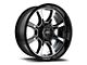 Motiv Offroad Glock Gloss Black Machined 6-Lug Wheel; 18x9; 18mm Offset (10-24 4Runner)