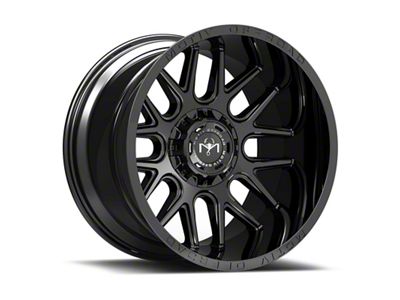 Motiv Offroad Magnus Gloss Black 6-Lug Wheel; 18x9; 18mm Offset (10-24 4Runner)