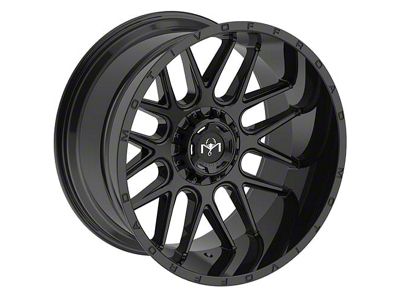 Motiv Offroad Magnus Gloss Black 6-Lug Wheel; 20x9; 18mm Offset (10-24 4Runner)