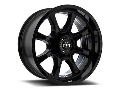 Motiv Offroad Glock Gloss Black 6-Lug Wheel; 18x9; 18mm Offset (03-09 4Runner)