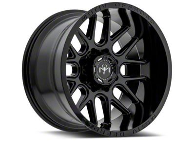 Motiv Offroad Magnus Gloss Black 6-Lug Wheel; 18x9; 18mm Offset (03-09 4Runner)