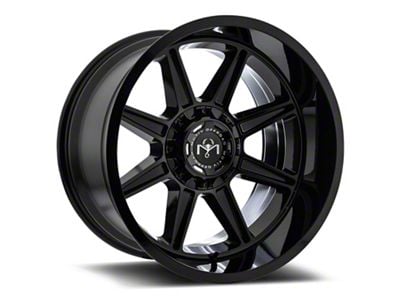 Motiv Offroad Balast Gloss Black 6-Lug Wheel; 17x9; 0mm Offset (10-24 4Runner)