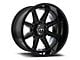 Motiv Offroad Balast Gloss Black 6-Lug Wheel; 17x9; 0mm Offset (10-24 4Runner)