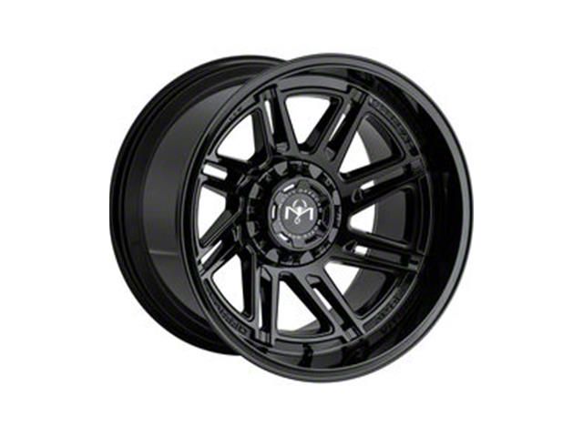 Motiv Offroad Millenium Series Gloss Black 6-Lug Wheel; 20x10; -12mm Offset (22-24 Bronco Raptor)
