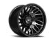 Motiv Offroad Mutant Gloss Black Wheel; 20x9; 18mm Offset (84-01 Jeep Cherokee XJ)