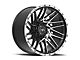 Motiv Offroad Mutant Gloss Black Wheel; 20x9; 18mm Offset (20-24 Jeep Gladiator JT)