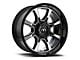 Motiv Offroad Glock Gloss Black with Chrome Accents 6-Lug Wheel; 20x9; 18mm Offset (16-23 Tacoma)